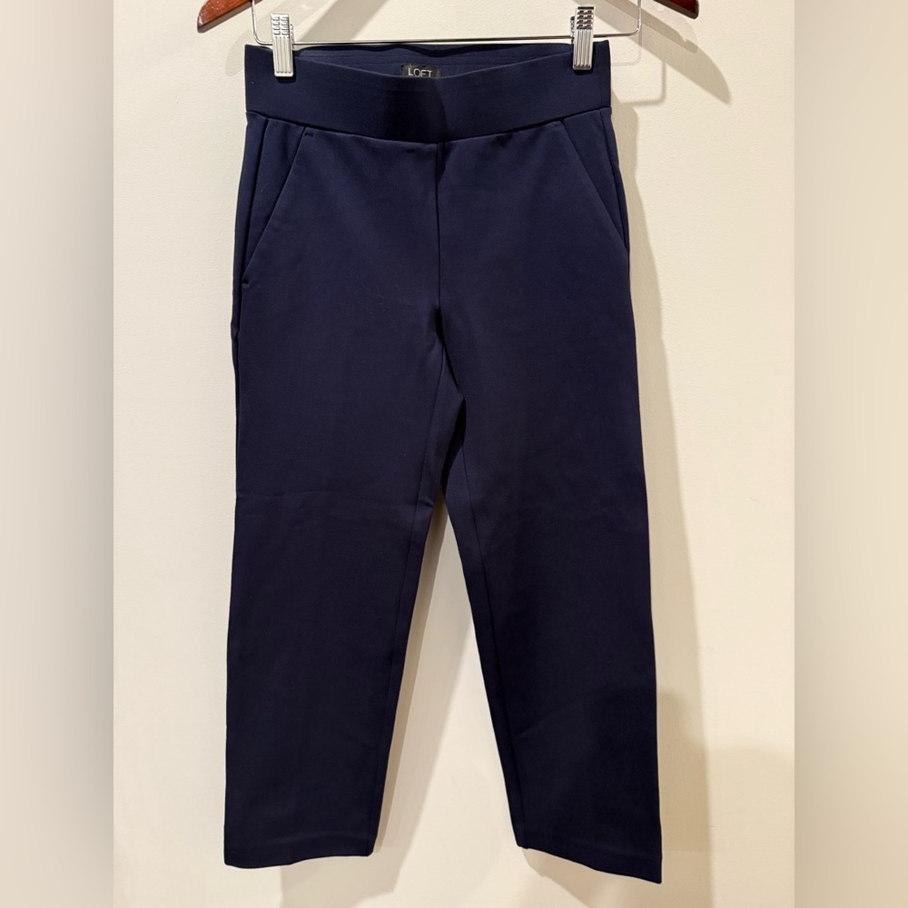Loft Women's Navy Pants Size XSP